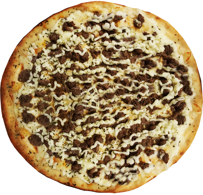 Pizza de Filé Mignon com Catupiry