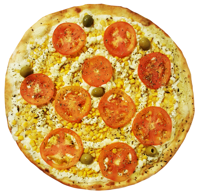 Pizza de Milho com Catupiry