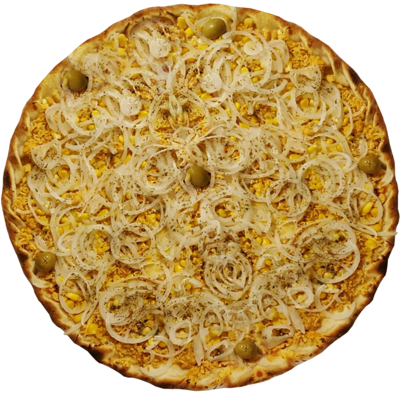 Pizza de Frango com Cebola