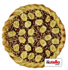 Pizza de Banana com Nutella Original