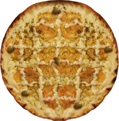 Pizza de Muarela com Catupiry